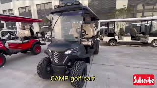 CAMP New Design 6 Seater Golf Cart Electric Motor 72v Battery Club sightseeing car