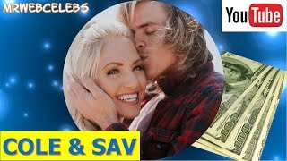 How much money does COLE & SAV make on YouTube 2017