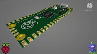 3D Raspberry Pi Pico in TinkerCAD