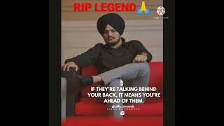 RIP TRUE LEGEND🙏||SIDDHU MOOSE WALA||LEGEND SINGER||#shorts||#motivation||#siddhu moose wala