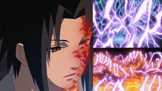 SASUKE UCHIHA  - PURPLE Lightning Chidori