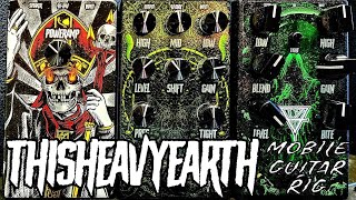 This Heavy Earth Amps And Effects: Mobile (Guitar Rig) #guitar #guitarrig #pedalboard #guitarpedals