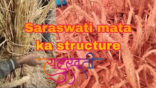 Saraswati Mata ki murti banane ka process@asmrRus #rahulprajapatiabvlogs #saraswati