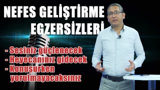 Evde diyafram egzersizleri (Diksiyon dersleri)