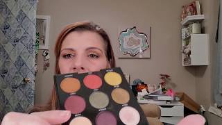 GRWM eye look using Morphe 9G - Oh My Gorge palette