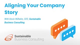 Aligning Your Company's Sustainability Story