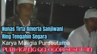 NGAMED TIRTA AMERTHA SANJIWANI DI TENGAHIN SEGARA DENGAN KEDALAMAN 100 METER