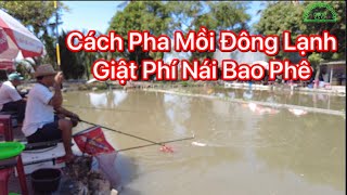 Cách Pha Mồi Đông Lạnh Tự Làm Câu Cá Phi Nái, Cá Chép , Cá Nheo Bao Phê