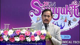 HMRL MD as Chief Guest at IICT Annual Science and Cultural Festival – SAMYUKTH-2024