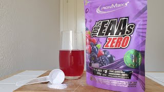 IronMaxx 100% EAAs Zero (Wild Berries) | Rechenspiele + Ungereimtheiten