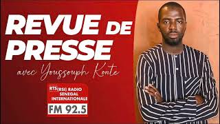 LA REVUE DE PRESSE PRÉSENTÉ PAR YOUSSOUPH KONTE – JEUDI 14 NOVEMBRE 2024