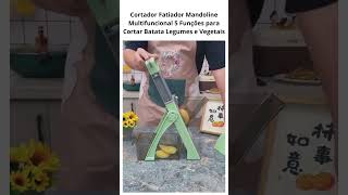 Cortador Fatiador Mandoline Multifuncional 5 Funções cortar legumes