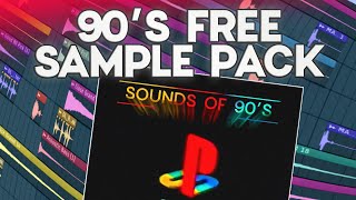 Sounds Of 90's - Free Sample Pack (Drums, Loops, Retro)