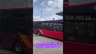 First Neath & Port Talbot - Optare Solo SR (53611): Route 69 for Cefn Glas Estate