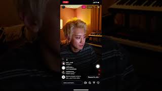 EXO Chanyeol Instagram live IG Live Part 1