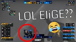 EliGE ducking IRL lol