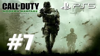 CALL OF DUTY 4 MODERN WARFARE REMASTERED PS5 Walkthrough Part 7 - NO COMMENTARY