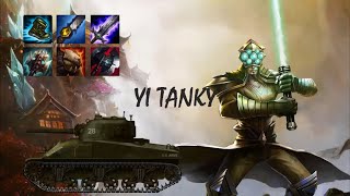 MASTER YI NEW OP TANKY BUILD