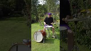 Excerpt from 17/08/24 #drumsolo #improvisation #halftimeshuffle #ghostnotes #drums #drumming