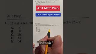 ACT Math practice question of the day 8