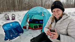 SOLO Winter Camping -15°