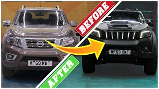 NİSSAN NAVARA BODY KIT VE KAPLAMA SONRASI EVRİM GEÇİRDİ!