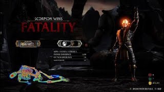 Mortal Kombat XL Scorpion(NinjaBoss904) Vs Scorpion(Me)