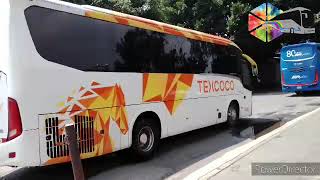 Autobuses en acción en la Tapo