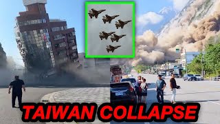 Massive 7.5 quake hits Taiwan, invasion may be imminent