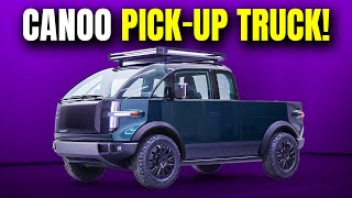 IT’S HERE! GENUIS All Electric Canoo Pick Up Truck!