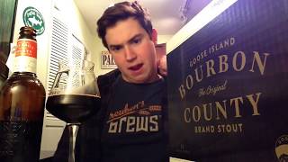 Goose Island - (2017) Bourbon County Brand Coffee Stout Review (2017)