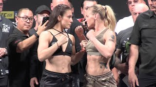 UFC 306 CEREMONIAL WEIGH-INS: Alexa Grasso vs Valentina Shevchenko