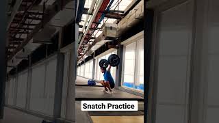 Snatch practice.. #shortvideo #athlete #fitness