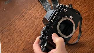 Nikon F3 HP camera overview