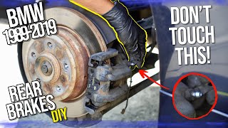 How To Replace Rear Brake Pads on BMW on 428i 435i 430i 440i