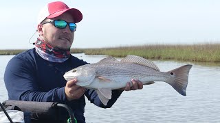 Quick Marsh Trip | Kayak Fishing Redfish & Trout