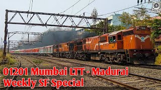 01201 Mumbai LTT - Madurai Weekly SF Special