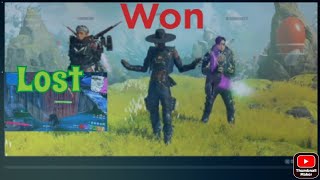 First win on Apex and close match on Fortnite