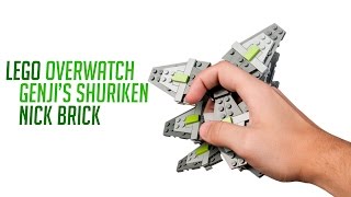 LEGO Genji's Shuriken + Tutorial - Overwatch