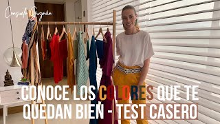 Conoce los colores que te quedan bien - Test Casero ( ASESORA DE IMAGEN) I Looks para el diario