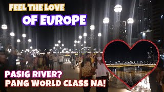 NEWLY OPENED EUROPREAN INSPIRED PASIG RIVER ESPLANADE & HISTORICAL JONES BRIDGE!