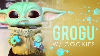 Grogu with Cookies Funko Pop