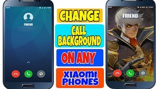 HOW TO CHANGE CALLING BACKGROUND WITH ANY EXTRA APP