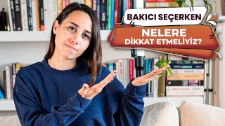 BAKICI BULMA SORUNSALI VE SEÇME SÜRECİ