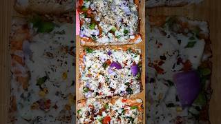 Most Trending Bread Pizza Recipe #shorts #pizza #viral