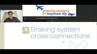 #A320 Braking systems Cross connections PART 1 #Aviation_nuggets by @Haytham_Aly