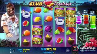 Pragmatic Play - Club Tropicana - Gameplay Demo