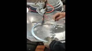 Precision Spot Welding of Galvanized Garden Sieve Mesh!