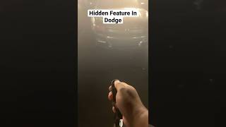 Hidden Feature In Dodge Vehicles