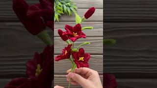 Easy Craft Ideas! How to Make Flower from Chenille Wire DIY Pipe Cleaner Flower